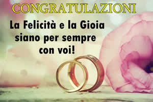 Auguri di Matrimonio