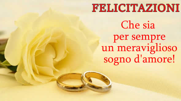 Auguri Matrimonio