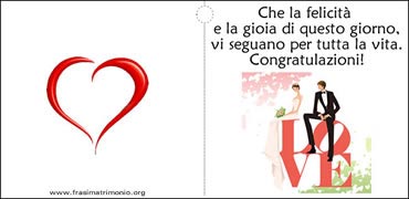 Biglietti di Matrimonio